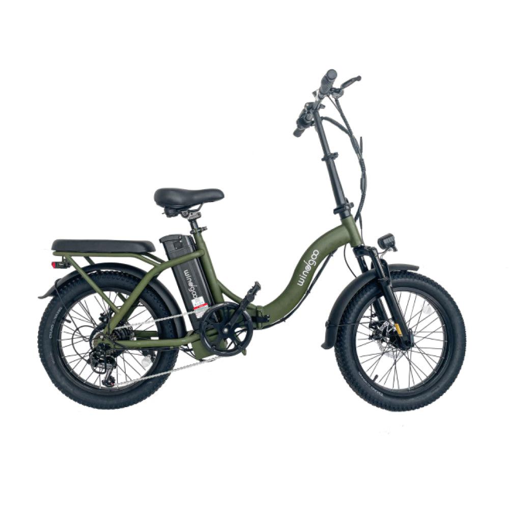 Windgoo E20 - Vouwfiets - Groen - fatbikeskopen.nl